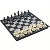 Jeu d'échecs ClassyChess complet installé sur son plateau pliable - Joosis
